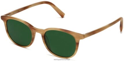 Warby Parker durand N8ZXX8630 meşe reçinesi mat gözlük