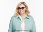 Warby Parker durand N8ZXX8632 cilalı altın ile jet siyahı gözlük - Image 2