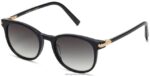 Warby Parker durand N8ZXX8632 cilalı altın ile jet siyahı gözlük