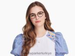 Warby Parker elina N8ZXX8559 cilalı altın ile trüf kaplumbağası gözlük - Image 2
