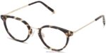 Warby Parker elina N8ZXX8559 cilalı altın ile trüf kaplumbağası gözlük