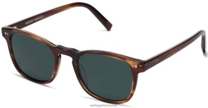 Warby Parker Elio N8ZXX8622 siyah ceviz gözlük