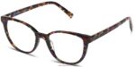 Warby Parker elodie N8ZXX8475 pembe robin kaplumbağası gözlük