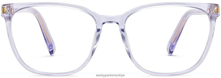 Warby Parker Esme N8ZXX882 cilalı altın ile çan çiçeği kristali gözlük - Image 4