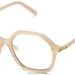 Warby Parker esperanza N8ZXX8489 cilalı altın ile pralin gözlük