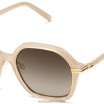 Warby Parker esperanza N8ZXX8838 cilalı altın ile pralin gözlük