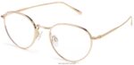 Warby Parker ezra N8ZXX8217 cilalı altın gözlük