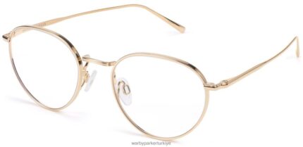 Warby Parker ezra N8ZXX8217 cilalı altın gözlük