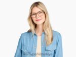Warby Parker Felix N8ZXX8439 sandal ağacı mat gözlük - Image 3