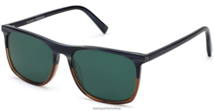 Warby Parker fletcher N8ZXX8592 antika şeyl solması gözlük