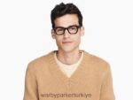 Warby Parker Freddy N8ZXX8443 Jet Siyahı gözlük - Image 3