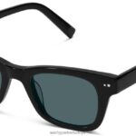 Warby Parker Freddy N8ZXX8675 Jet Siyahı gözlük