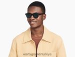 Warby Parker Freddy N8ZXX8675 Jet Siyahı gözlük - Image 3