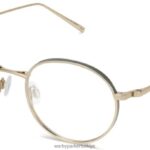 Warby Parker Garnizon N8ZXX8487 sarmaşıkla parlatılmış altın gözlük