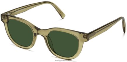 Warby Parker Gideon N8ZXX8759 yeşil çay kristali gözlük
