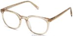 Warby Parker Gillian N8ZXX8527 küçük hindistan cevizi kristali gözlük