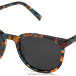 Warby Parker Gillian N8ZXX8812 turkuaz kaplumbağa gözlük