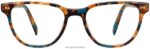 Warby Parker Gilmore N8ZXX8311 turkuaz kaplumbağa gözlük - Image 4