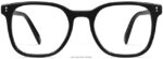 Warby Parker gül N8ZXX8447 Jet Siyahı gözlük - Image 4