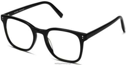 Warby Parker gül N8ZXX8447 Jet Siyahı gözlük