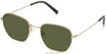 Warby Parker hale N8ZXX8686 cilalı altın gözlük