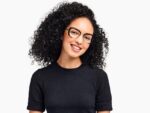Warby Parker halime N8ZXX8184 cilalı altın ile katmanlı pus gözlük - Image 2