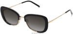 Warby Parker halime N8ZXX8653 cilalı altın ile katmanlı pus gözlük