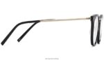 Warby Parker halton N8ZXX8458 cilalı altın ile jet siyahı gözlük - Image 5