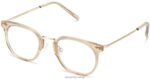 Warby Parker halton N8ZXX8459 riesling ile hindistan cevizi kristali gözlük
