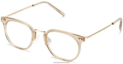 Warby Parker halton N8ZXX8459 riesling ile hindistan cevizi kristali gözlük
