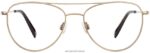 Warby Parker hani N8ZXX8171 cilalı altın gözlük - Image 4