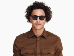 Warby Parker Hannon N8ZXX8701 Jet Siyahı gözlük - Image 2