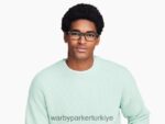 Warby Parker Hartman N8ZXX8409 çizgili selvi gözlük - Image 2