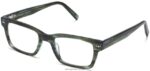 Warby Parker Hartman N8ZXX8409 çizgili selvi gözlük