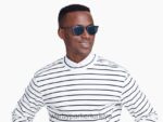 Warby Parker Haskell N8ZXX8715 masmavi kristal gözlük - Image 2