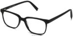 Warby Parker hayden N8ZXX8149 Jet Siyahı gözlük