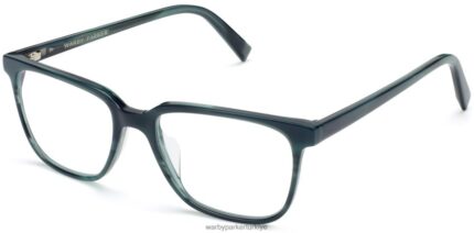Warby Parker hayden N8ZXX8506 çizgili pasifik gözlük