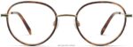Warby Parker Henderson N8ZXX8467 cilalı altın ile meşe fıçı gözlük - Image 4