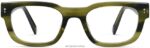 Warby Parker Herman N8ZXX831 çizgili enginar gözlük - Image 4