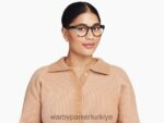 Warby Parker iskele N8ZXX8281 çizgili kar örtüsü gözlük - Image 2