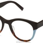 Warby Parker iskele N8ZXX8281 çizgili kar örtüsü gözlük