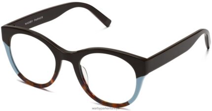Warby Parker iskele N8ZXX8281 çizgili kar örtüsü gözlük