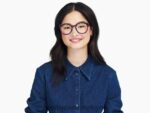 Warby Parker iskele N8ZXX8282 çizgili konfeti gözlük - Image 2