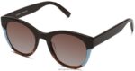 Warby Parker iskele N8ZXX8845 çizgili kar örtüsü gözlük