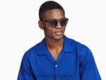 Warby Parker iskele N8ZXX8846 çizgili konfeti gözlük - Image 3