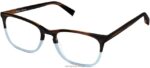 Warby Parker ıslak N8ZXX8155 doğu mavi kuşu soluyor gözlük