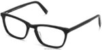 Warby Parker ıslak N8ZXX8156 Jet Siyahı gözlük