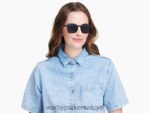 Warby Parker jepson N8ZXX8741 siyah mat tutulma gözlük - Image 3
