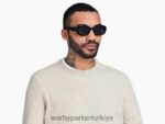 Warby Parker karamel N8ZXX8790 Jet Siyahı gözlük - Image 3