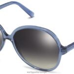 Warby Parker karina N8ZXX8910 mavi mağara kristali gözlük